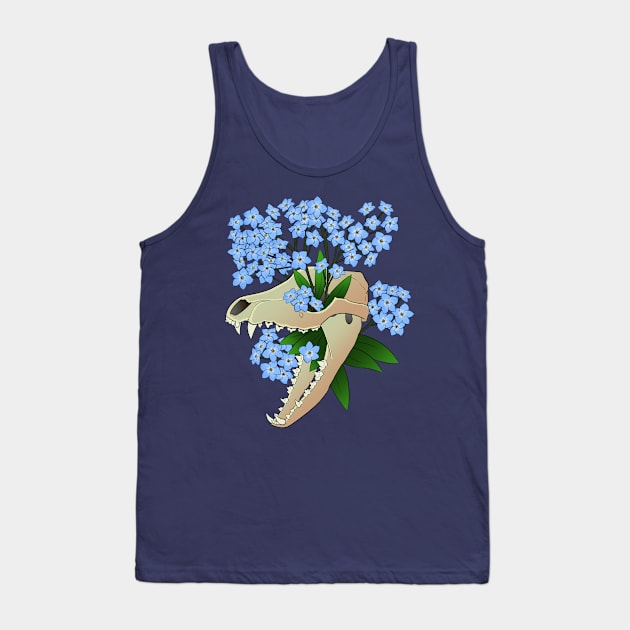 Forget Me Not Tank Top by Hexabeast